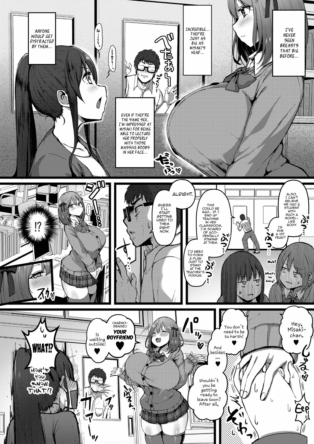 Hentai Manga Comic-I Have A Girlfriend, So I Won't Be Tempted by My Short, M-cup, Sugary Bully Student's Advances-Read-2